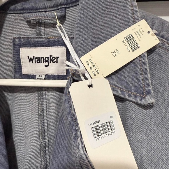 Wrangler Women’s western Denim Trench Coat NWT - Picture 8 of 8